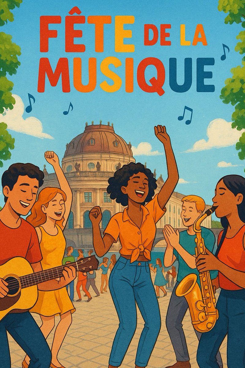 🎶 Fête de la Musique🎶 
Am 21. Juni feiert Berlin die Musik – open air, kostenlos &amp; in allen Kiezen.
Ob Kreuzberg, Mitte oder Friedrichshain – wir bringen euch stressfrei von Bühne zu Bühne.
🎺 Keine Lust auf Parkplatzsuche oder volle Bahnen? Einfach Taxi rufen &amp; losgrooven!
📱