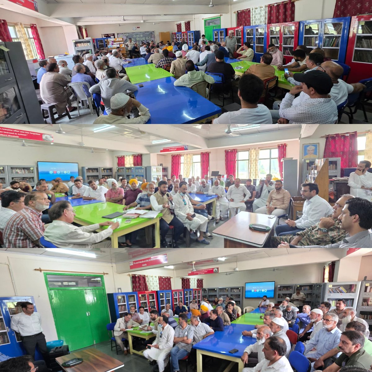 JKNC (@jknc_) on Twitter photo Hon'ble MLA Lal Chowk Ahsan pardesi Facilitates significant Meeting Between Cantonment Authorities and Local Residents
Hon'ble MLA Lal Chowk, <a href="/ahsanpardesi/">Ahsan Pardesi</a>, today facilitated a significant and first-of-its-kind meeting between the Cantonment authorities and residents of Hon'ble MLA Lal Chowk Ahsan pardesi Facilitates significant Meeting Between Cantonment Authorities and Local Residents
Hon'ble MLA Lal Chowk, <a href="/ahsanpardesi/">Ahsan Pardesi</a>, today facilitated a significant and first-of-its-kind meeting between the Cantonment authorities and residents of