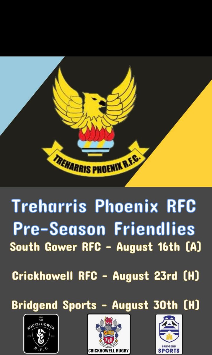 Pre-season fixtures have been announced!