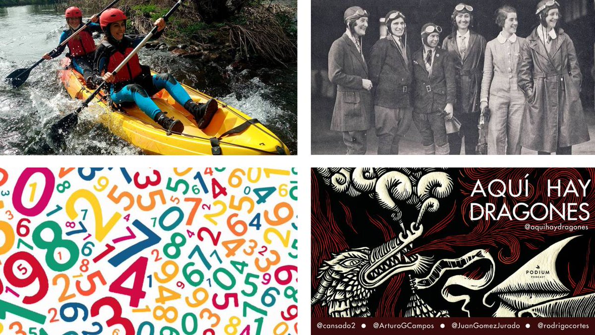 Sigue volando el Nº 50 de #AquíHayDragones: «De piraguas, pioneras y pares»

En sabores:

Aivox: cutt.ly/SrW1Uffm
Spoty: cutt.ly/RrW1Ux3l
Apol: cutt.ly/3rW1UWps

¿Un RT?

#AHD50