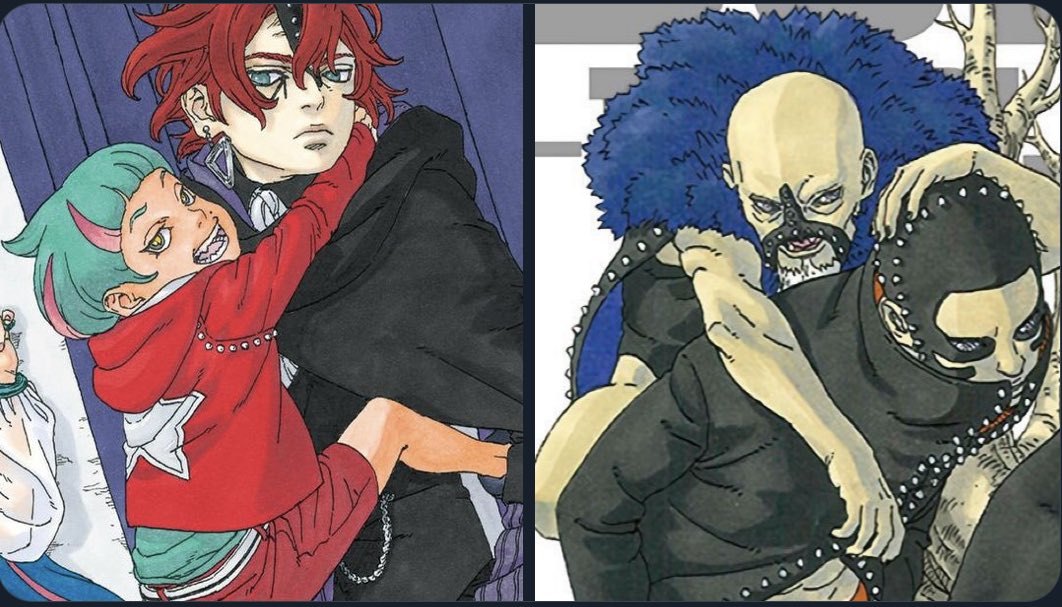 Aldo93_4's tweet image. I found out something interesting :

Mamushi vs Daemon fight is placed in Kara Dimension !!

Look closely 😱😱

And in Koji’s prediction you can see that they are more than 1 Mamushi🔥

Mark my words!!

#BORUTO #BorutoTwoBlueVortexCh23spoilers #Daemon #BorutoTwoBlueVortex