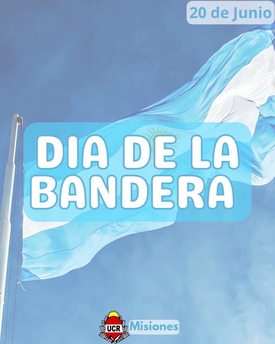 Conmemoramos la vida y el legado de Manuel Belgrano, prócer y creador de uno de los símbolos más representativos de la Nación🇦🇷