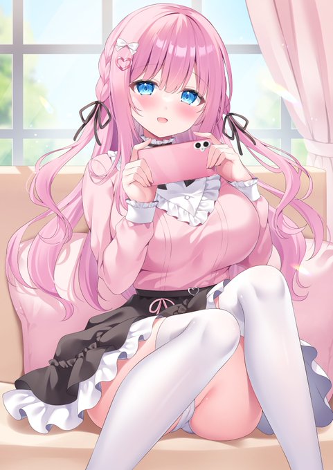 こっち向いて🩷📸✨ 