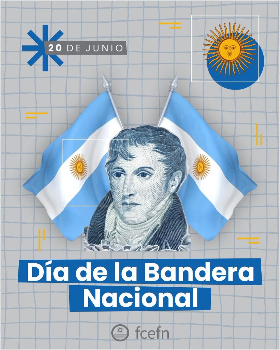 [20 DE JUNIO - DÍA DE LA BANDERA NACIONAL]

Manuel Belgrano, el creador de nuestra Bandera Nacional pasó a la inmortalidad el 20 de junio de 1820.  

Honramos su memoria y su defensa irrestricta y apasionada de la educación como motor del bienestar y desarrollo de los pueblos.