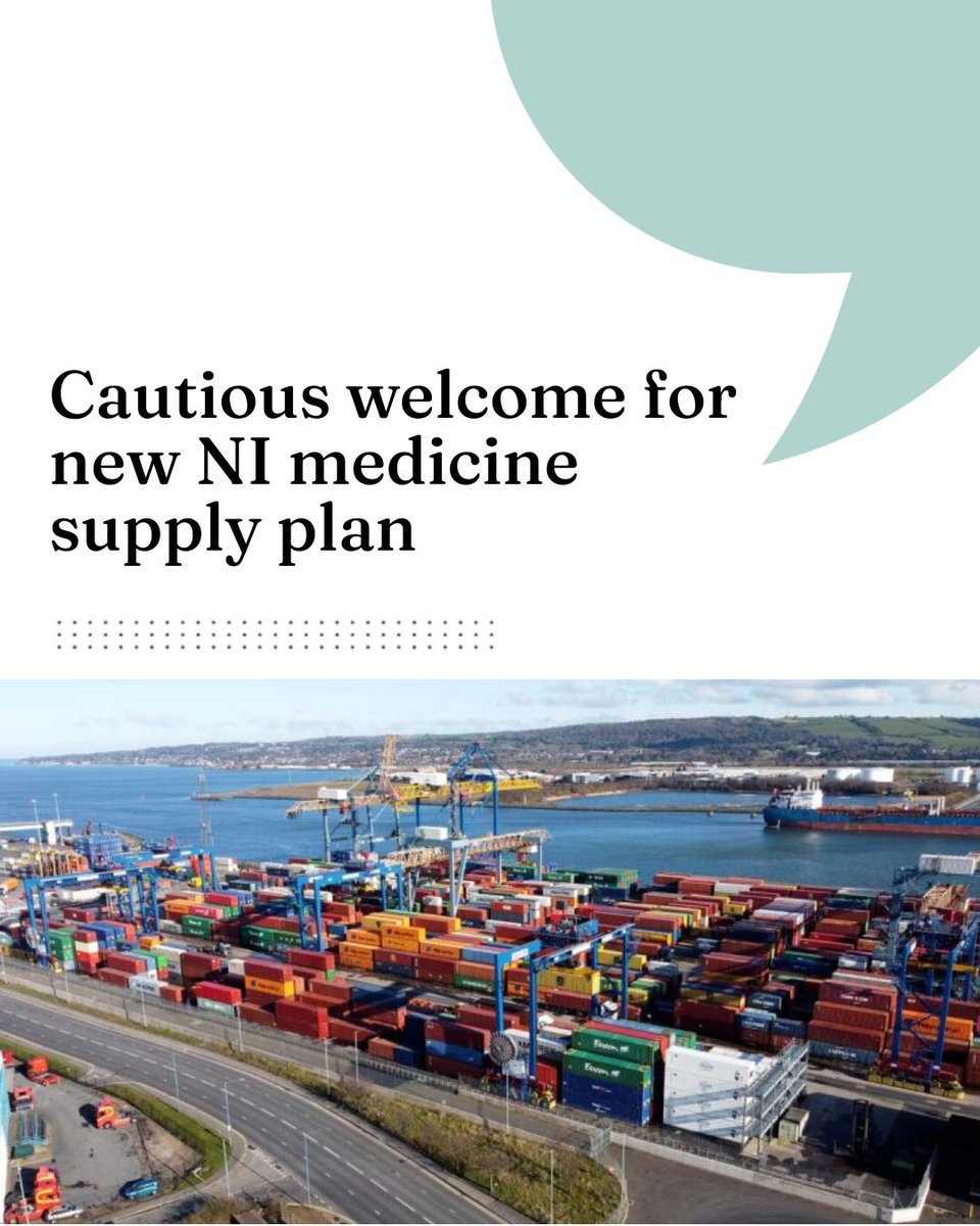Cautious welcome for new NI medicine supply plan

 vettimes.com/news/vets/well…