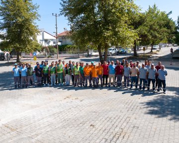 Güzelçamlı Mahallesinde Yoğun Çalışma