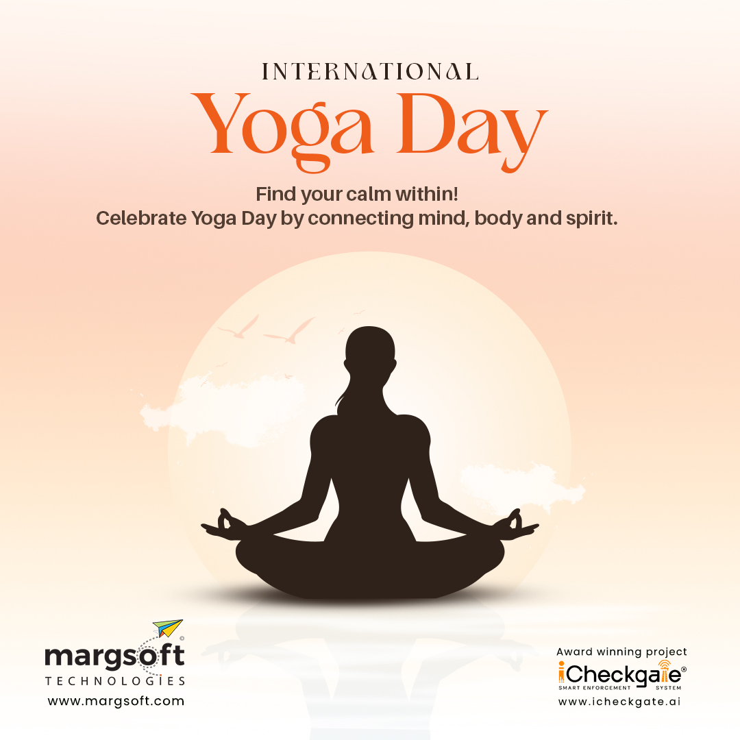 MARGSOFT_Tech's tweet image. On International Yoga Day, even a few mindful moments can transform your day. Unroll your mat, breathe deeply and honor the strength and peace within you.

#internationalyogaday #findyourcalm #innerpeace #mentalwellness #margsoft #itservices #itsolutions #ai #corporateyoga