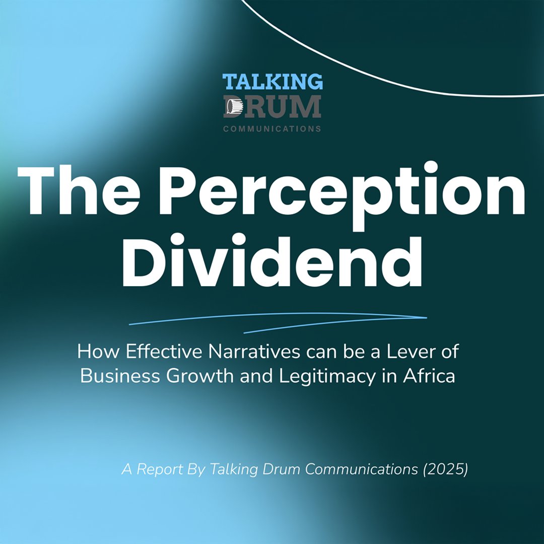 Our new report, The Perception Dividend, explores how Africa-focussed tech companies can turn storytelling into strategy - and narrative into measurable growth.

🔹 Practical frameworks
🔹 Real-world case studies
🔹 A roadmap for founders, marketers, and investors

Download the