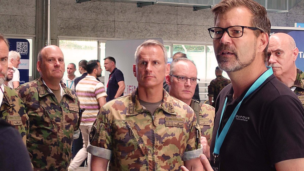 Dufour Aerospace (@dufouraero) on Twitter photo On June 18, Dufour Aerospace participated in Scout 25 — a premier event focused on modern battlefield reconnaissance and countermeasure technologies, hosted by Federal Office for Defence Procurement armasuisse and <a href="/SwissArmed/">Swiss Armed Forces</a> Forces.
📍Thun military training area, Switzerland On June 18, Dufour Aerospace participated in Scout 25 — a premier event focused on modern battlefield reconnaissance and countermeasure technologies, hosted by Federal Office for Defence Procurement armasuisse and <a href="/SwissArmed/">Swiss Armed Forces</a> Forces.
📍Thun military training area, Switzerland
