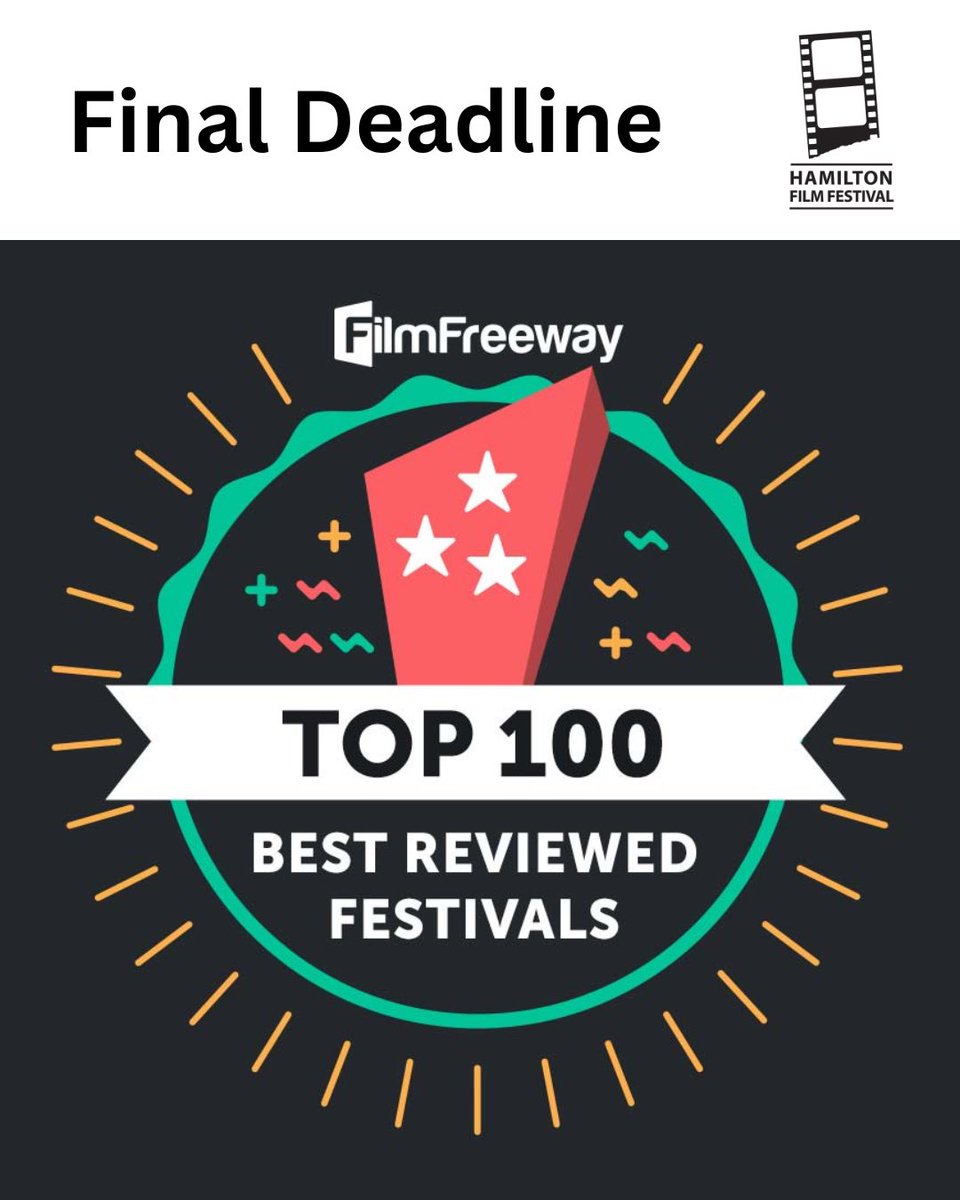 Last day to submit exclusively at filmfreeway.com/HamiltonFilmFe…
