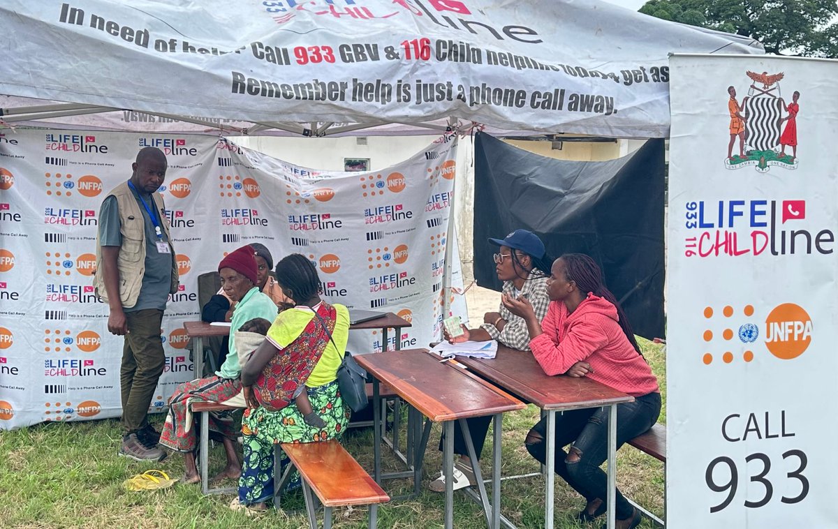 UNFPAZambia's tweet image. Today we joined 11th Intl Child Helplines Conference launch by @MCDSS_ZAMBIA! With @SwedeninZambia funds @UNFPAZambia support @clzambia interventions in drought-hit areas during mobile clinics addressing 1190 #GBV #childmarriage calls ReportAbuse on116
@unicefzambia @bflowmusic