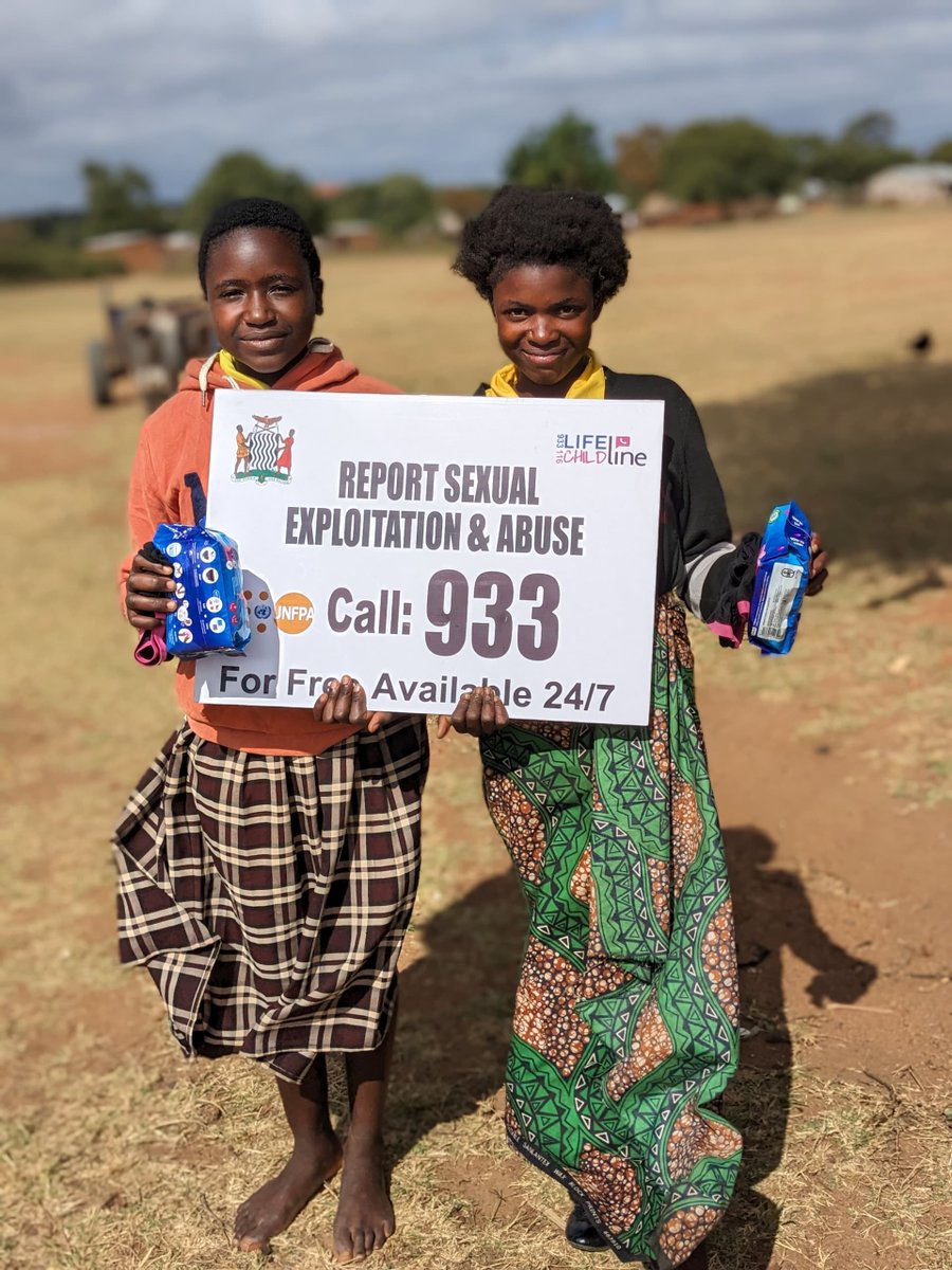 UNFPAZambia's tweet image. Today we joined 11th Intl Child Helplines Conference launch by @MCDSS_ZAMBIA! With @SwedeninZambia funds @UNFPAZambia support @clzambia interventions in drought-hit areas during mobile clinics addressing 1190 #GBV #childmarriage calls ReportAbuse on116
@unicefzambia @bflowmusic