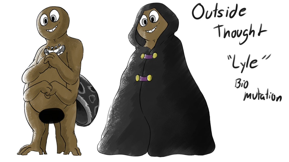 pshattuckk's tweet image. My version of Lyle for a AU I'm doing called Outside thoughts.
#LookOutsideGame #lookoutsidelyle
