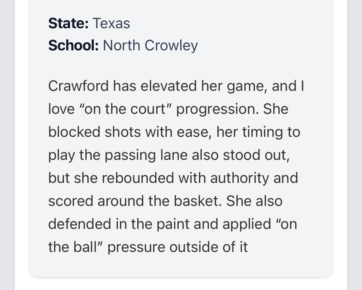 🔥🔥 <a href="/PGHTexas/">Prep Girls Hoops Texas</a> <a href="/TXUBasketball/">Texas U</a> <a href="/NoCroWBB/">NoCro Lady Panthers</a> #GODDID