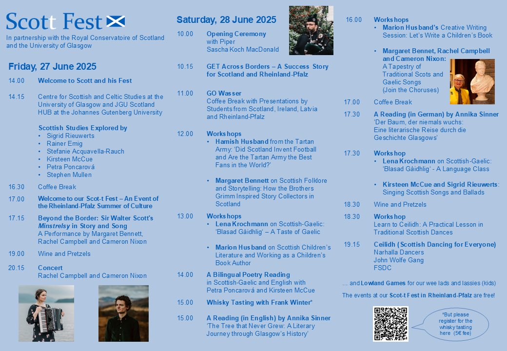 Join us for our third Scot-t Fest in Rheinland-Pfalz on 27 and 28 June! 🏴󠁧󠁢󠁳󠁣󠁴󠁿🎉. Experience a blend of events celebrating Scotland’s rich culture and heritage. Open to all, with or without a kilt!