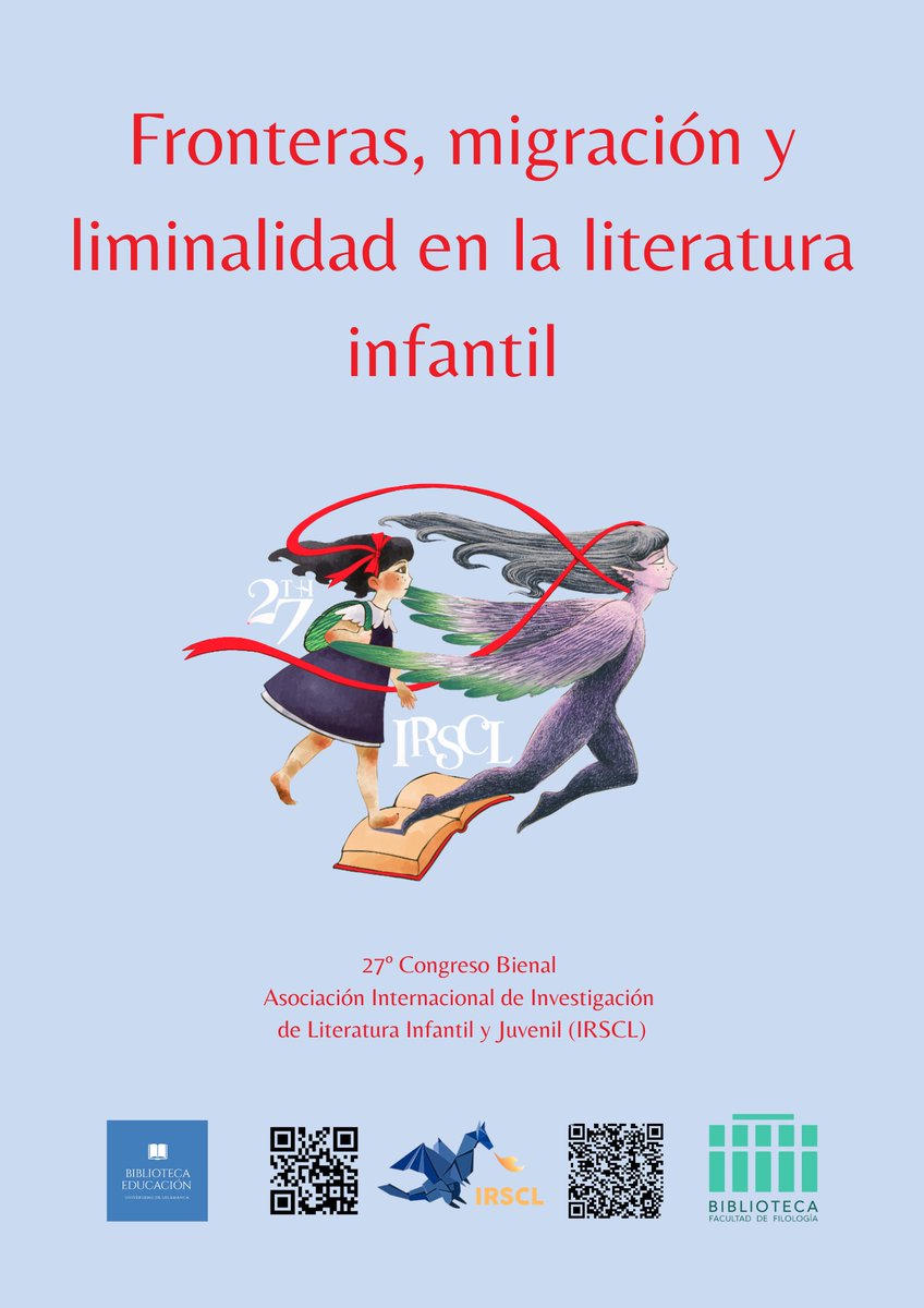 Biblioteca Educación USAL (@bibeduusal) on Twitter photo E̳X̳P̳O̳S̳I̳C̳I̳Ó̳N̳. Las Bibliotecas de Filología y Educación colaboramos con el 27° Congreso de la #IRSLC2025 𝐅𝐫𝐨𝐧𝐭𝐞𝐫𝐚𝐬, 𝐌𝐢𝐠𝐫𝐚𝐜𝐢ó𝐧 𝐲 𝐋𝐢𝐦𝐢𝐧𝐚𝐥𝐢𝐝𝐚𝐝 𝐞𝐧 𝐥𝐚 𝐋𝐢𝐭𝐞𝐫𝐚𝐭𝐮𝐫𝐚 𝐈𝐧𝐟𝐚𝐧𝐭𝐢𝐥 (del 21 al 25 de junio <a href="/usal/">Universidad de Salamanca</a>)
bibliotecas.usal.es E̳X̳P̳O̳S̳I̳C̳I̳Ó̳N̳. Las Bibliotecas de Filología y Educación colaboramos con el 27° Congreso de la #IRSLC2025 𝐅𝐫𝐨𝐧𝐭𝐞𝐫𝐚𝐬, 𝐌𝐢𝐠𝐫𝐚𝐜𝐢ó𝐧 𝐲 𝐋𝐢𝐦𝐢𝐧𝐚𝐥𝐢𝐝𝐚𝐝 𝐞𝐧 𝐥𝐚 𝐋𝐢𝐭𝐞𝐫𝐚𝐭𝐮𝐫𝐚 𝐈𝐧𝐟𝐚𝐧𝐭𝐢𝐥 (del 21 al 25 de junio <a href="/usal/">Universidad de Salamanca</a>)
bibliotecas.usal.es