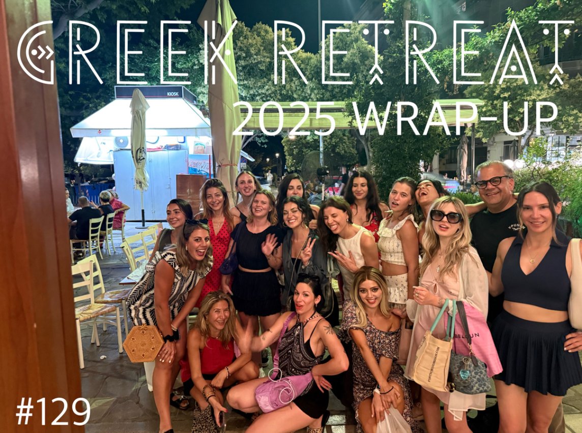 Just wrapped another GREEEEEKKKKKK RETREAT and boy is my jaw tired from yammering about Glamour as Literary Device and stuffing myself with delicious deep-fried zucchini. As ever, new column on:
SUBSTACK: catmarnell.substack.com/p/129-dispatch… (free preview) and
PATREON: patreon.com/posts/129-disp…