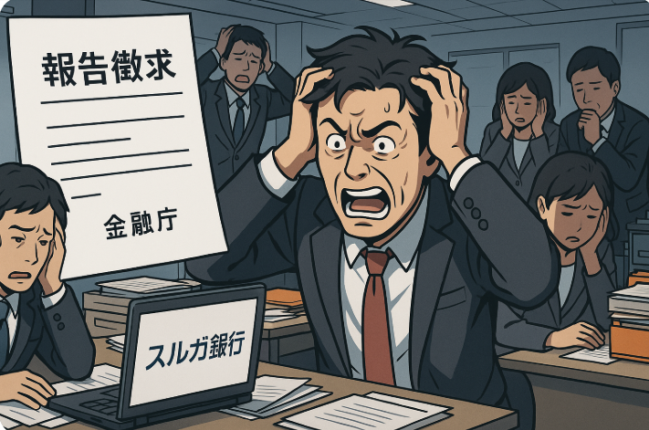 GiantKilling03's tweet photo. 📢 スルガ銀行 の反省とは？
「調停外の対話を強く働きかけなかったことが、解決の長期化の原因」とのこと。裏返せば「もっと強くプレッシャーをかければ早く折れたのに」って意味？相当、内部は混乱しているようですが、この思考は正気じゃないです #金融庁 は評価します？　https://t.co/l8etrTaS21 https://t.co/Tu8E6oV1GS