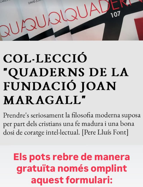 📰 Avui <a href="/jaumeponsalorda/">Jaume C. Pons Alorda</a> publica a <a href="/nuvol_com/">Núvol</a>
una entrevista fantàstica a Jordi Pàmias.  

Vols saber més coses sobre aquest poeta?👇👇

Llegeix el Quadern 126:  fundaciojoanmaragall.org/wp-content/upl…

Subscriu-te a Quaderns de la FJM: fundaciojoanmaragall.org/quaderns-formu…