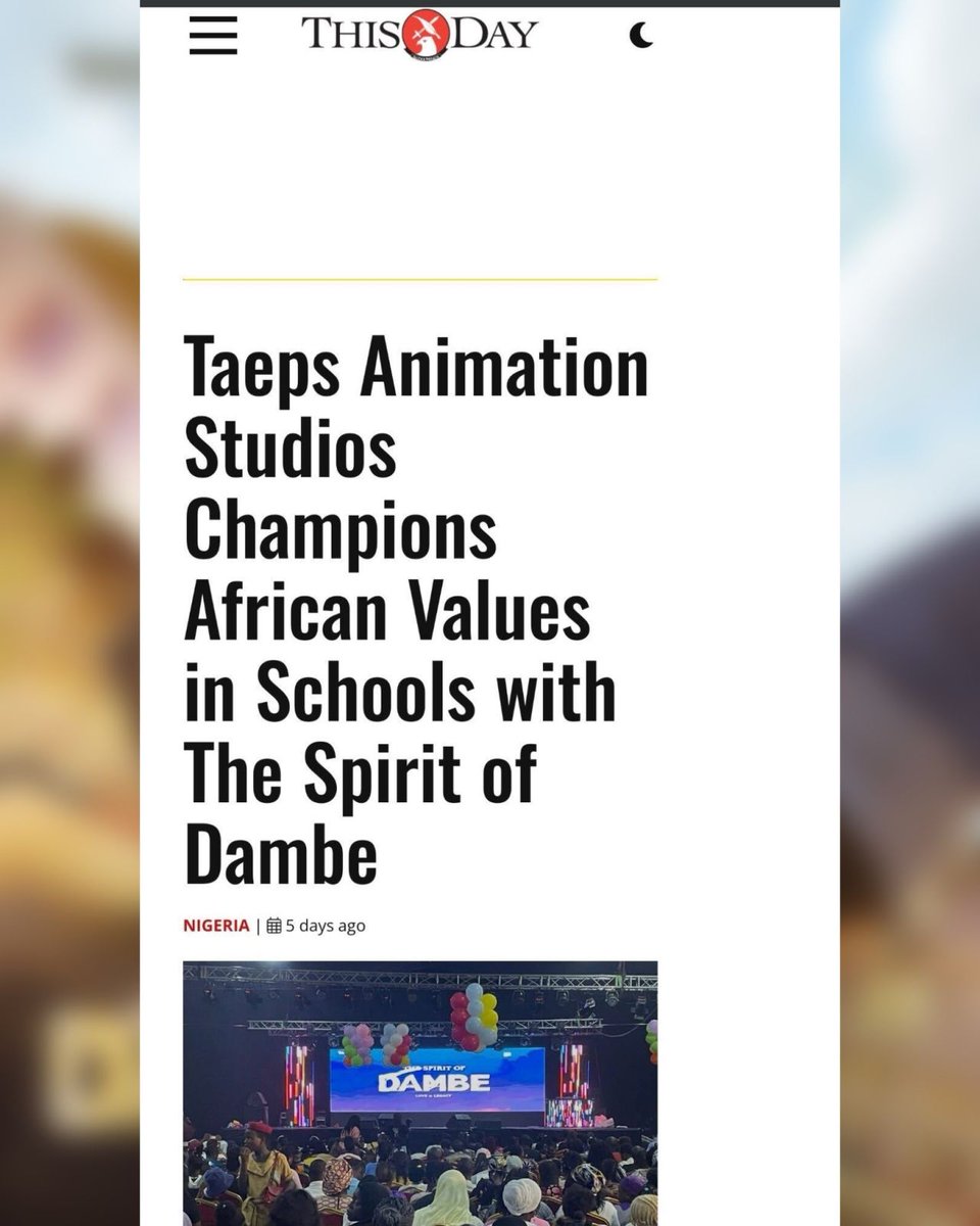 🦅 (@iamthebigshawty) on Twitter photo The arena of life won’t wait for you.”
Farouk didn’t back down. Neither should you.
For Culture, Family, & Legacy. Experience #TheSpiritOfDambe
👊🏾 Watch Now: youtu.be/nai61gPBEzM
Follow <a href="/TaepsStudios/">Taeps Animation Studios</a> The arena of life won’t wait for you.”
Farouk didn’t back down. Neither should you.
For Culture, Family, & Legacy. Experience #TheSpiritOfDambe
👊🏾 Watch Now: youtu.be/nai61gPBEzM
Follow <a href="/TaepsStudios/">Taeps Animation Studios</a>