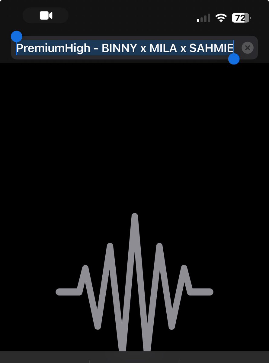 wwbinny's tweet photo. Unreleased but cold 🔔💙 #PremiumHigh https://t.co/3E8TZ4s1ha