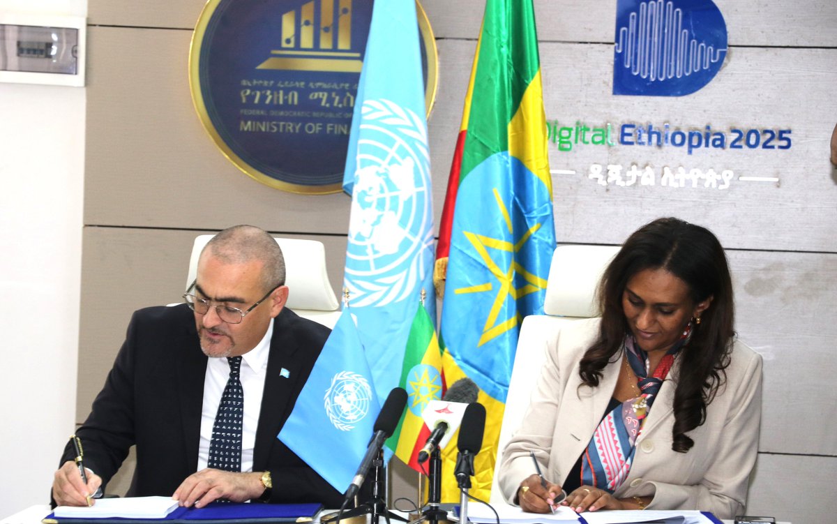 #Ethiopia, #UN sign new development cooperation framework agreement

The Government of Ethiopia and the United Nations have signed a new Sustainable Development Cooperation Framework (UNSDCF) for the period 2025–2030.

The new Cooperation Framework aims to address Ethiopia’s most