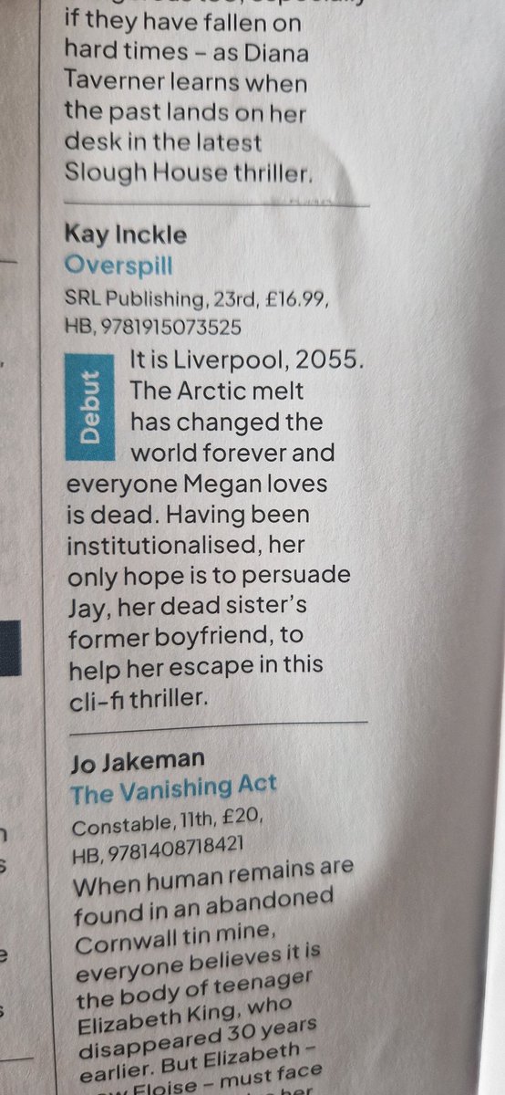 Lovely SRL titles in The Bookseller 👀