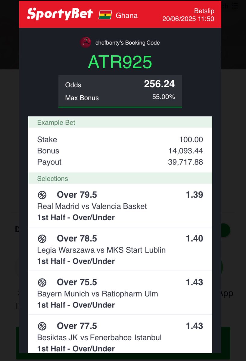 _Bonty_Official's tweet photo. 250 Odds🏀 for today and tomorrow. https://t.co/sljrqsIYlN