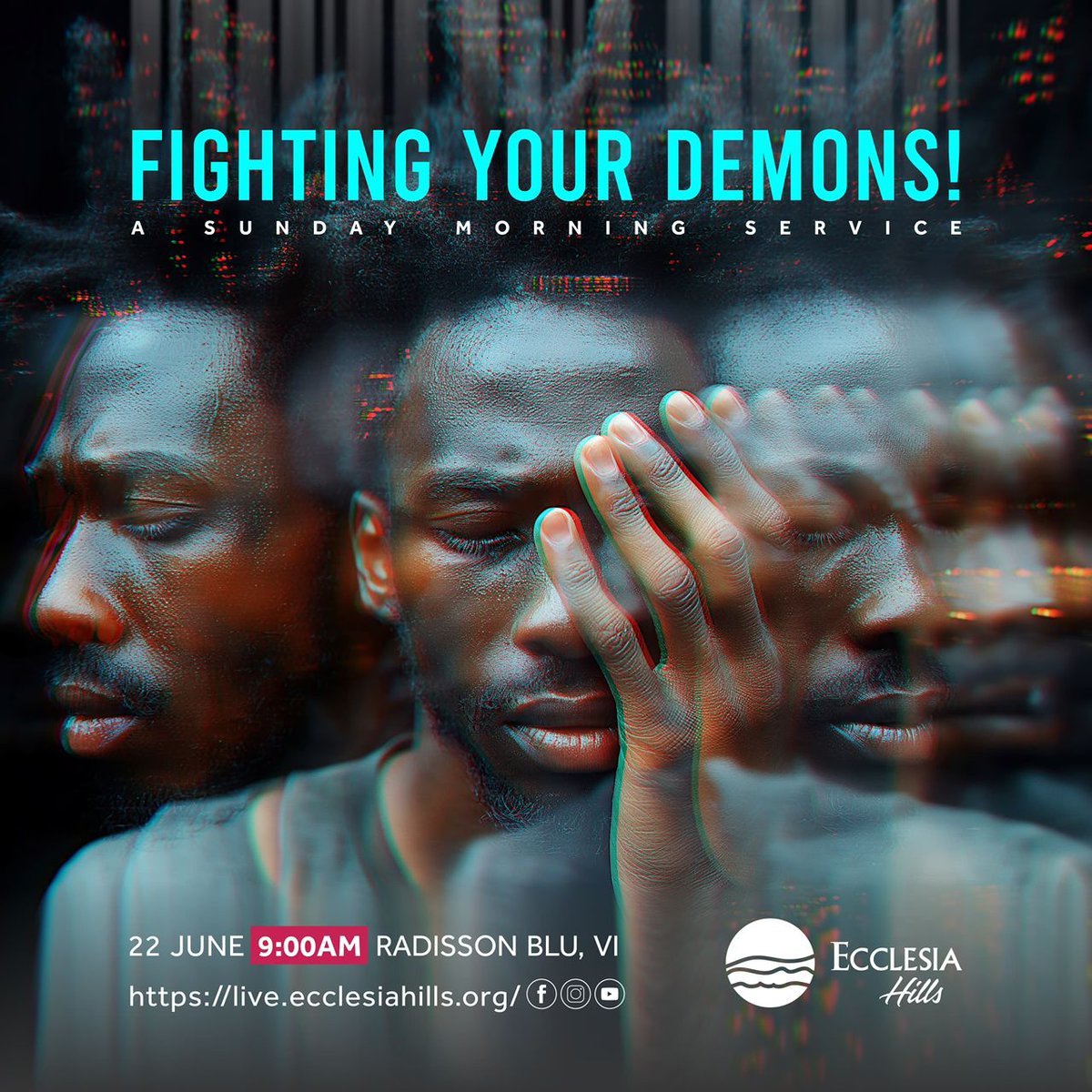 Motownmichaels's tweet photo. This Sunday @ecclesiahills, I'm sharing on "Fighting your Demons" 

Don't stroke heads of hydra-headed demonic monsters destroying  families, breaking prophets, sullying consecration, and instigating war.

Stand up. Resist the Devil, and He will flee from you! https://t.co/xuMNnzGNlF
