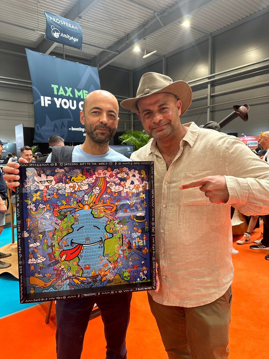 BitPopArt (@bitcoinpopart) on Twitter photo Lovely to see more photos from my #art work at #BTCPrague ✍️🖼️🇨🇿 Thanks <a href="/AZA_21M/">AZA_₿e Myself</a> for sharing it while I am
already busy working on a new one for the next event in Germany🇩🇪🙏 Lovely to see more photos from my #art work at #BTCPrague ✍️🖼️🇨🇿 Thanks <a href="/AZA_21M/">AZA_₿e Myself</a> for sharing it while I am
already busy working on a new one for the next event in Germany🇩🇪🙏