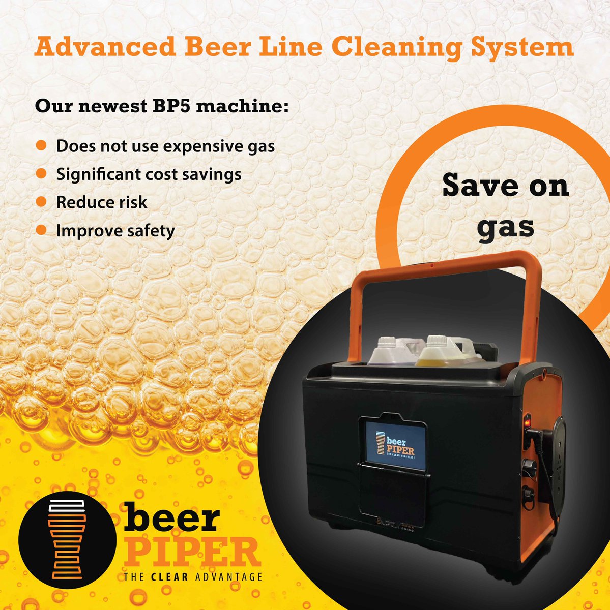 BeerPiper's tweet image. Our next generation BP5 machine is here and it's game-changing.

It eliminates the need for gas - meaning you make significant cost savings and reduce risk.

Get in touch to discuss how we can help your business or visit beerpiper.co.uk