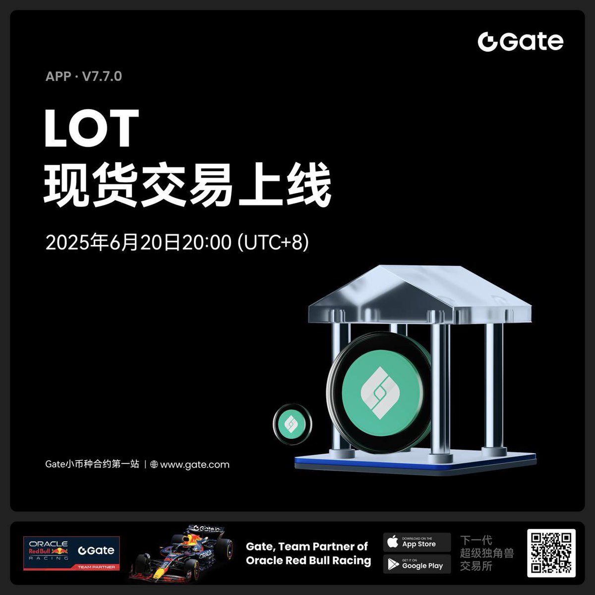 各位各位這一次LOT在八點要上現貨啦，這可是韓國第一大社交交易平台的，通過遊戲化的方式為用戶帶來加密貨幣交易體驗。並且由平台由Mirana、C3 Ventures、Cadenza（加密風投機構）以及Neowiz（韓國遊戲公司）等共同支持。