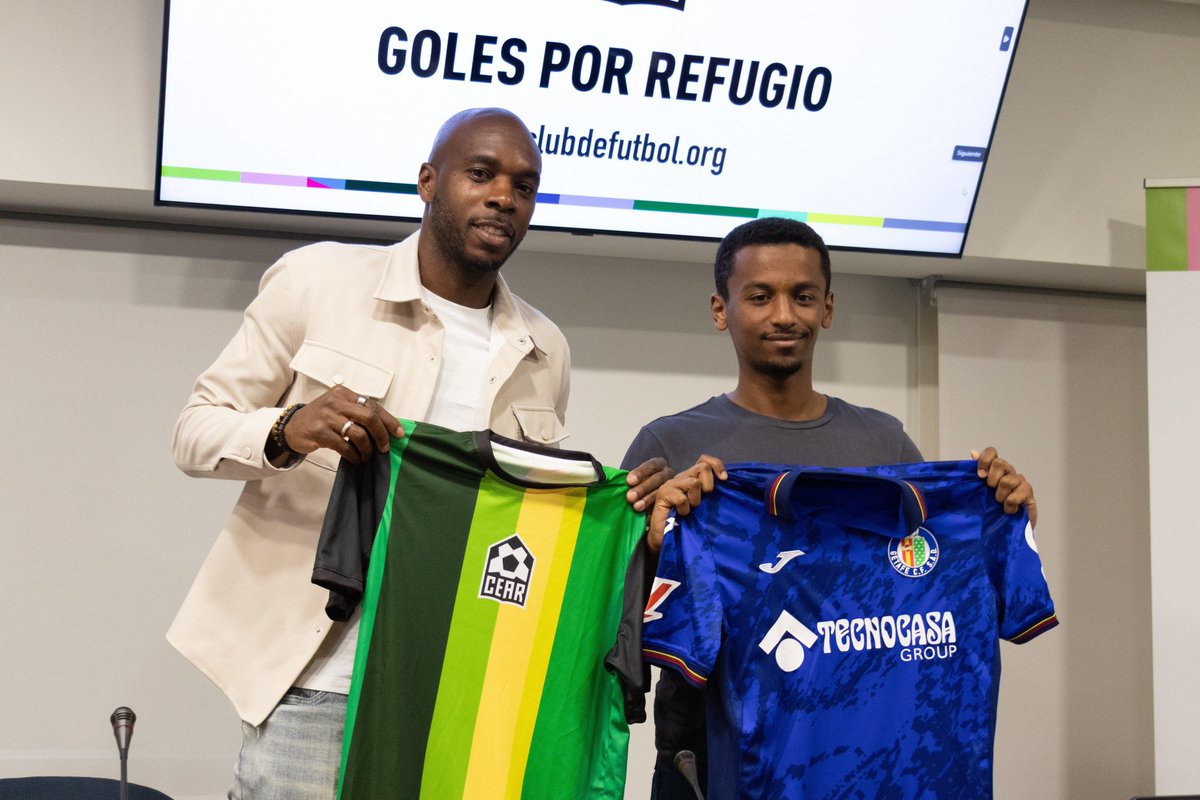 🌍 𝐃𝛊́𝐚 𝐌𝐮𝐧𝐝𝐢𝐚𝐥 𝐝𝐞𝐥 𝐑𝐞𝐟𝐮𝐠𝐢𝐚𝐝𝐨.

💙 Desde la @fundaciongtf reafirmamos nuestro compromiso con las personas refugiadas, apoyando proyectos que usan el fútbol como herramienta de inclusión. ⚽

🤝 Participamos en Goles por Refugio junto a <a href="/CEARefugio/">CEAR</a> y en el