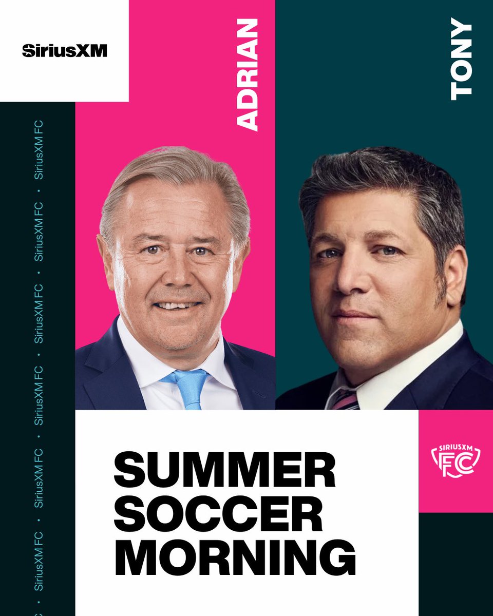 SiriusXM FC (@siriusxmfc) on Twitter photo SUMMER SOCCER MORNING IS LIVE!!
🇺🇸 #USMNT Defeats Saudi Arabia 1-0
💥 Inter Miami & Botafogo secure historic wins
<a href="/SoccerInsider/">Steven Goff</a> & @brendan_dunlop join us
📻 Listen Live: sxm.app.link/siriusxmfc
📞 Call Us: 877-629-4614
📱 Text Us: 202-596-5880 SUMMER SOCCER MORNING IS LIVE!!
🇺🇸 #USMNT Defeats Saudi Arabia 1-0
💥 Inter Miami & Botafogo secure historic wins
<a href="/SoccerInsider/">Steven Goff</a> & @brendan_dunlop join us
📻 Listen Live: sxm.app.link/siriusxmfc
📞 Call Us: 877-629-4614
📱 Text Us: 202-596-5880