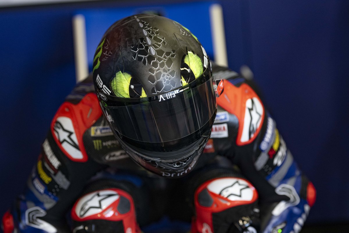 YamahaMotoGP's tweet image. New look 🐲, same fire🔥

#MonsterYamaha | #YamahaMotoGP | #YamahaFactoryRacing | #MotoGP | #ItalianGP