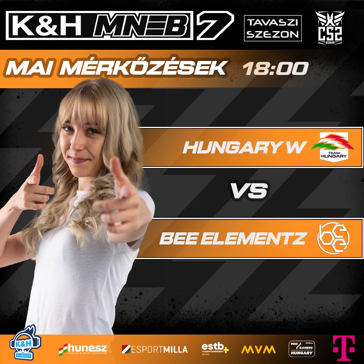 Hungarian National Esports Championship (@hungarianesport) on Twitter photo Már csak egy összecsapás maradt hátra a csajoknak! 💥
<a href="/telekomHU/">Telekom HU</a> <a href="/HUNESZ/">Hungarian Esports Federation</a> #kh #mvm Már csak egy összecsapás maradt hátra a csajoknak! 💥
<a href="/telekomHU/">Telekom HU</a> <a href="/HUNESZ/">Hungarian Esports Federation</a> #kh #mvm
