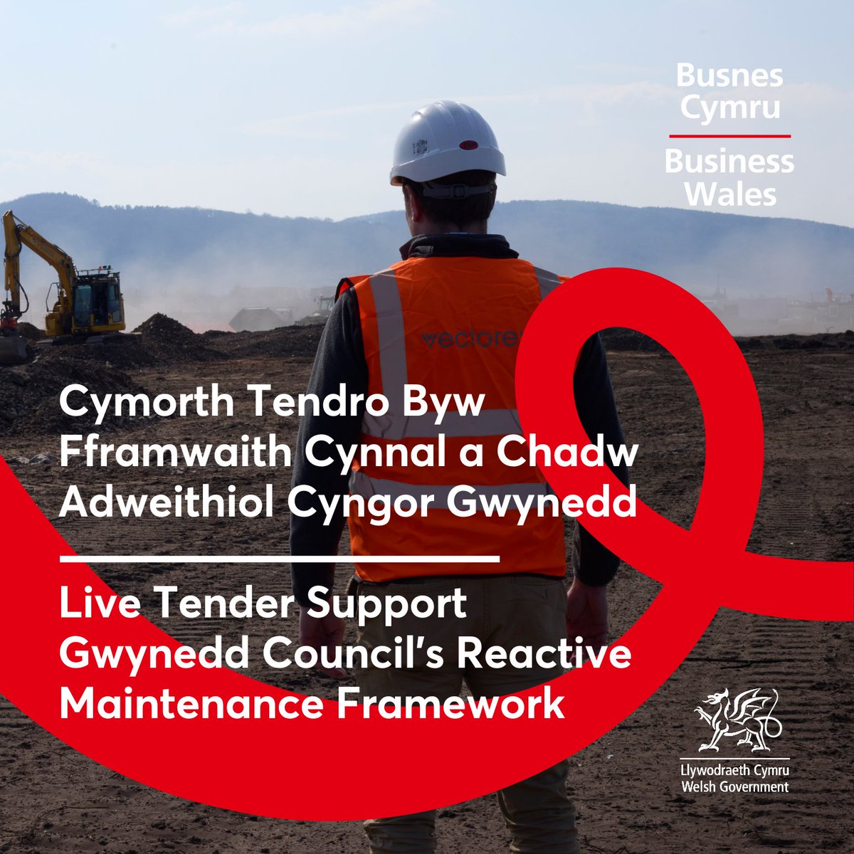Bydd Guto Carrod ac Elgan Richards, Cynghorwyr Cadwyn Gyflenwi, yn mynd drwy’r tendr byw ac yn rhannu gwybodaeth ar arfer gorau mewn tendro.

📌Canolfan Hamdden Glaslyn, Porthmadog

25 a 26 Mehefin | 1-2-1 (45 munud) slotiau apwyntiad trwy gydol y dydd.

ow.ly/2EUR50Wcmcq