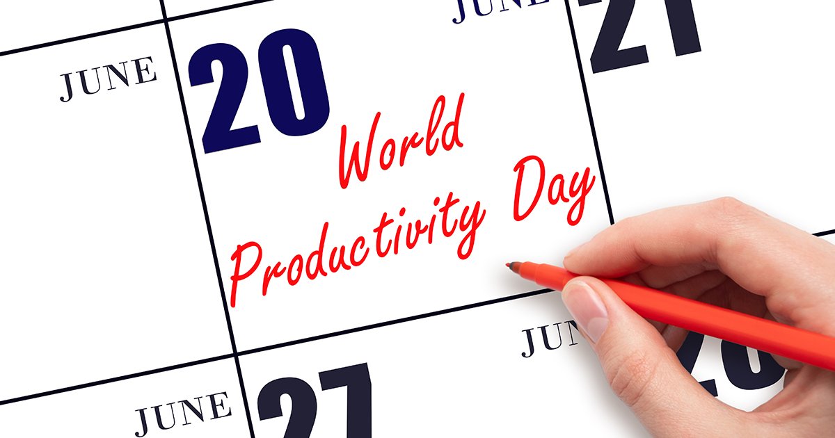 Happy World Productivity Day! What's your top tip for staying focused and getting things done? Share the wisdom!