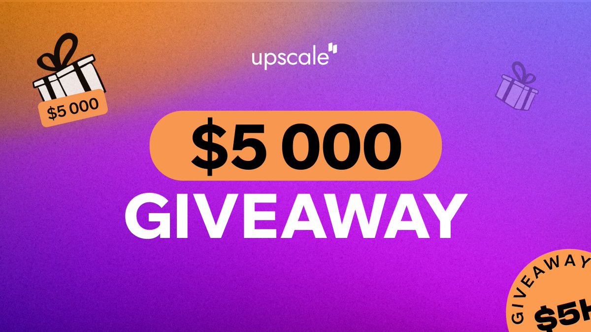 🚨 $5,000 up for grabs — ready to claim your share?

To enter:
1️⃣ Follow <a href="/UpscaleTrade/">Upscale</a>
2️⃣ Retweet
3️⃣ Tag 2 trader friends
4️⃣ Log in at app.upscale.trade

⏰ Deadline: 15:00 UTC · 23rd June
🎯 5 lucky winners will each get $1,000 on app.upscale.trade