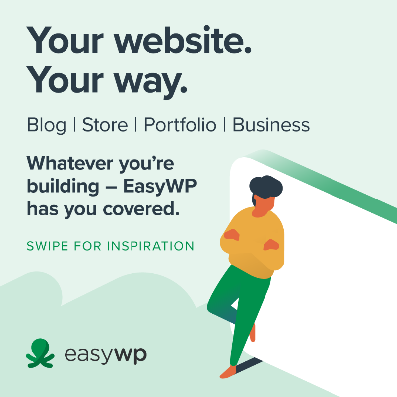spaceship's tweet photo. We love domains. But we love beautiful websites too. And we really love it when getting them live is easy.

That’s why we have EasyWP – here’s what it can do. 

#Spaceship #EasyWP #WordPressHosting