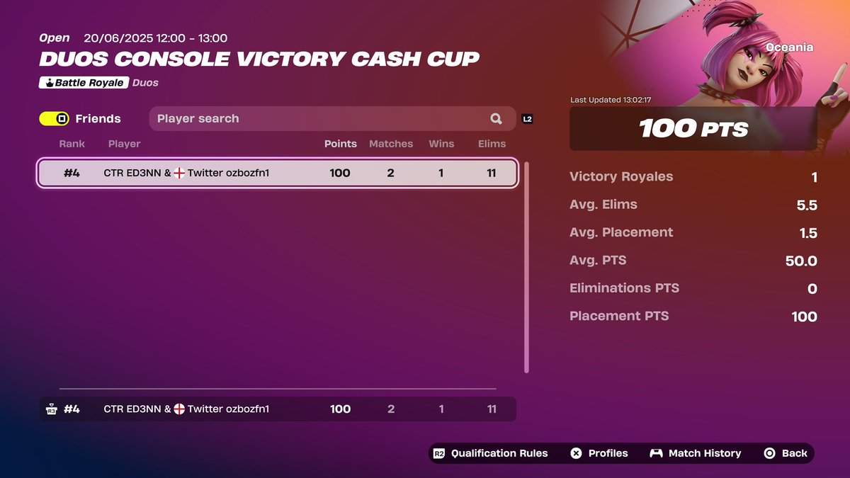 +100 oce 300 ping