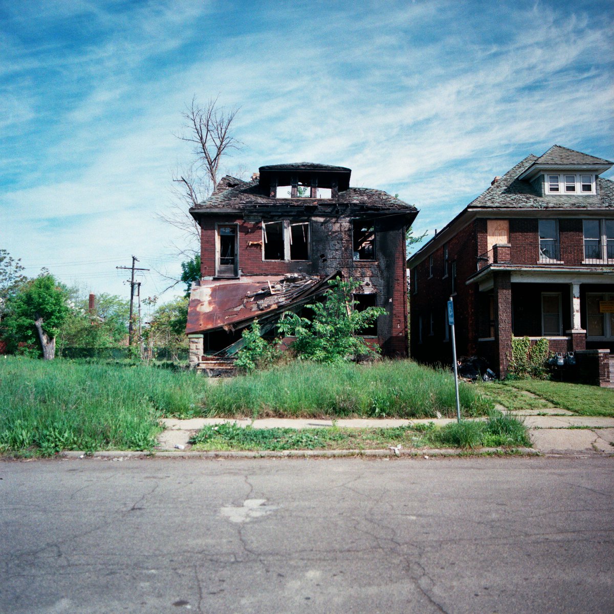 If this was actually the concern, they could just give a housing corporation carte blanche to pacify the abandoned swathes Detroit, Baltimore, St. Louis, etc. 

There, a great deal of "residential areas" sit abandoned because of race communism and anarcho-tyranny. A modern East