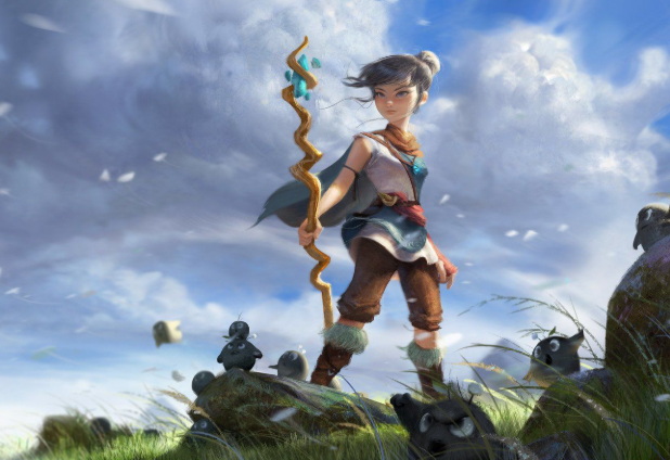Princess0Cassie's tweet photo. Just started my journey with Kena! I'm so excited to explore the Spirit World, help those lost spirits, and get Rot by my side! Who else has played Kena? What are your favorite moments so far? Let's chat!  
https://t.co/I2tPWnIvBK
#KenaBridgeOfSpirits #EmberLab #GamingCommunity https://t.co/5vSt9TOcPW