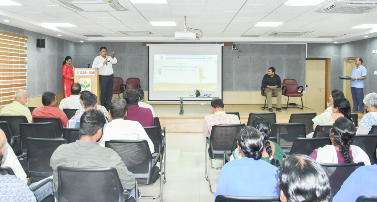 Guest Lecture on “Liver-Public Health Perspective and Perception” By Dr. Ramesh Reddy Avula, Medical Gastroenterologist