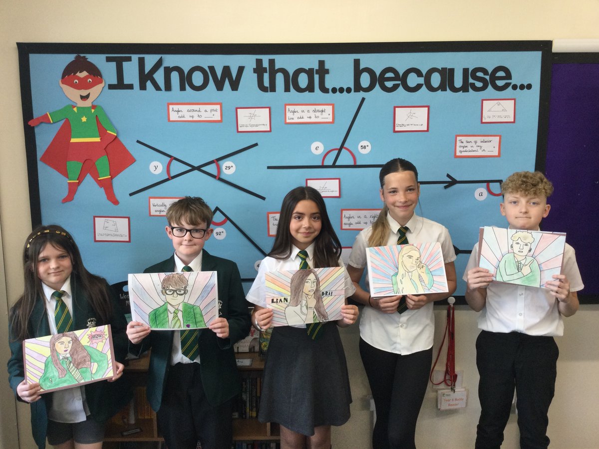 Take a look at the children's incredible artwork from year 6 which has been inspired by Roy Lichtenstein.