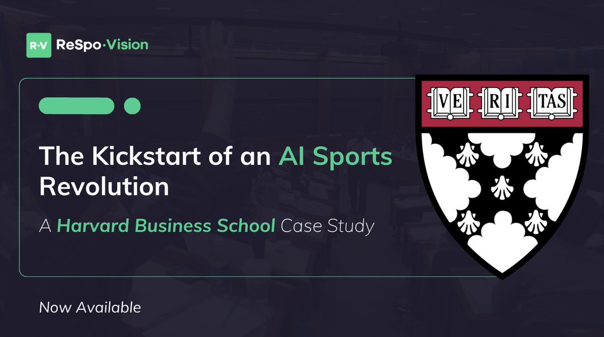 🎓 ReSpo.Vision — now officially a <a href="/HarvardHBS/">Harvard Business School</a> case study.

We’re proud to share that our journey is now part of the HBS curriculum, with the case authored by Professor Paul Gompers and published by Harvard Business Publishing: hbs.edu/faculty/Pages/… 

What started as