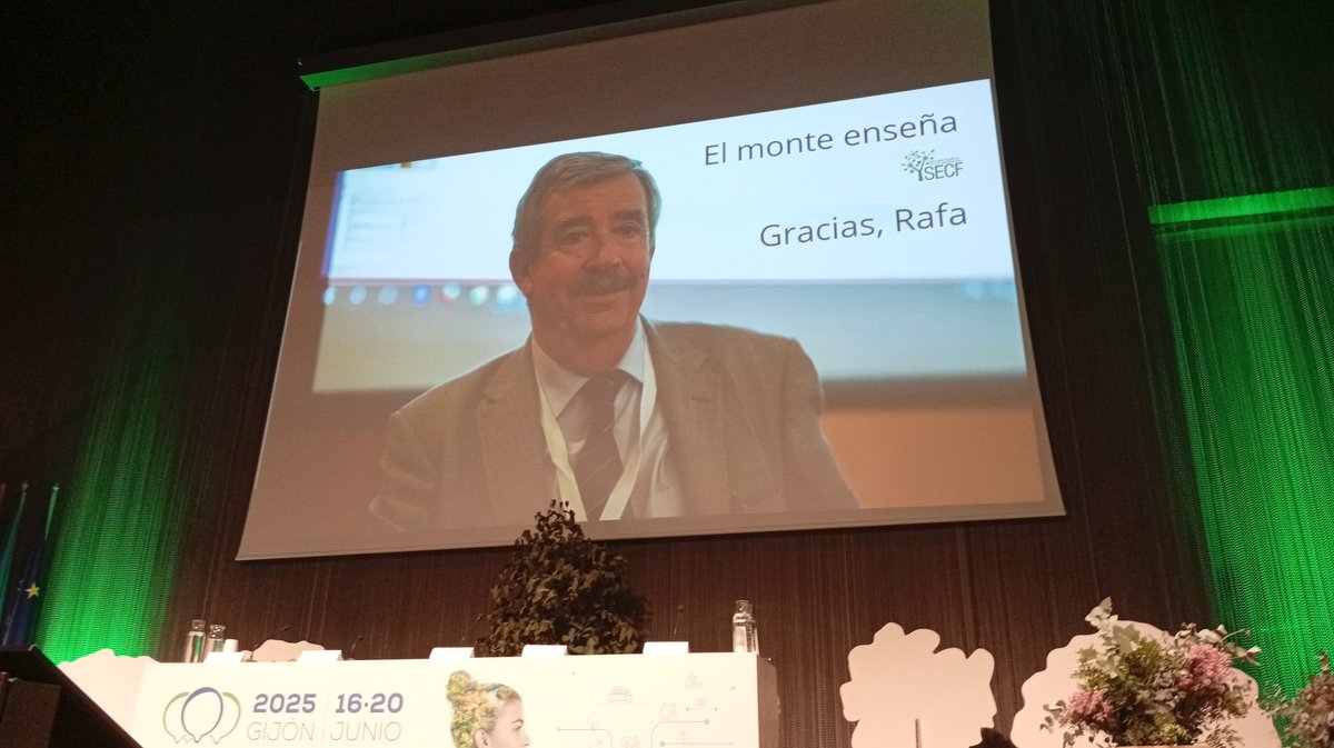 FuegoLab (@fuego_lab) on Twitter photo Emocionante el homenaje sorpresa al profesor <a href="/RafaelSerrada1/">Rafael Serrada</a> en la clausura del #9CFE <a href="/congresoforesta/">Congreso Forestal Español</a> <a href="/secforestales/">SECForestales</a> por su trayectoria y labor en el éxito de todos los Congresos Forestales
!Aúpa Rafael! Emocionante el homenaje sorpresa al profesor <a href="/RafaelSerrada1/">Rafael Serrada</a> en la clausura del #9CFE <a href="/congresoforesta/">Congreso Forestal Español</a> <a href="/secforestales/">SECForestales</a> por su trayectoria y labor en el éxito de todos los Congresos Forestales
!Aúpa Rafael!