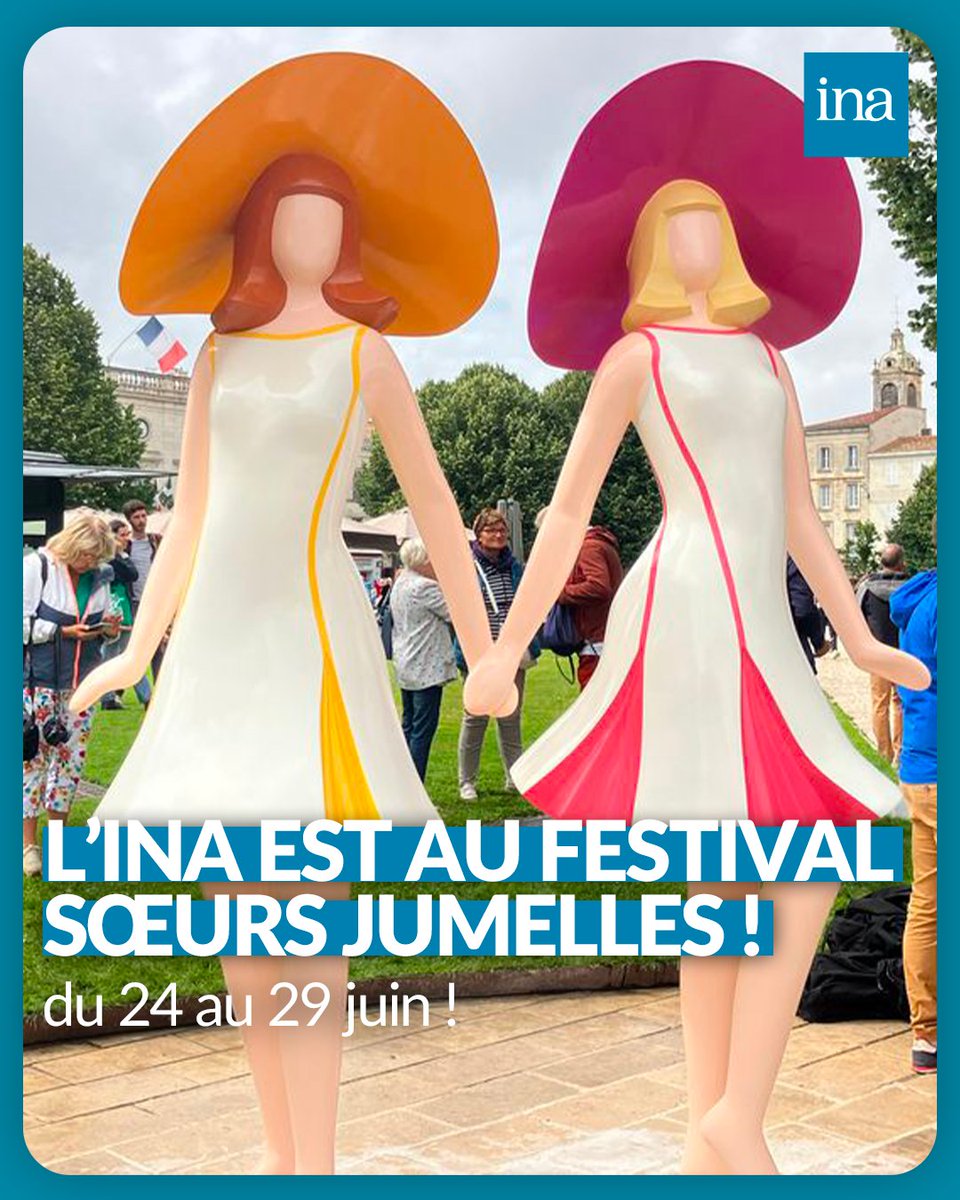 🎬🎶 L’INA accompagne le festival <a href="/_soeursjumelles/">Festival Soeurs Jumelles</a>, là où musique et image se rencontrent !
Au programme : Projections <a href="/madelen_ina/">madelen</a>,  la remise de 2 distinctions pour Alain Souchon &amp; Isabelle Carré, des rencontres pro, et bien plus. 
📅 à Rochefort du 25 au 29 juin !