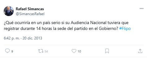 No digas nada <a href="/SimancasRafael/">Rafael Simancas</a>, solo disfruta