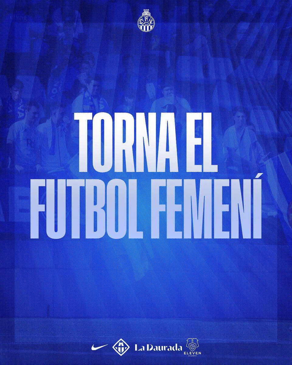 📣 TORNA EL FUTBOL FEMENÍ AL CF VILANOVA! ⚪️🔵

Després d’uns anys d’absència TORNA A CASA el FEMENÍ!

La temporada 25/26 començarem amb un Cadet i iniciem Portes Obertes per anar sumant jugadores! 

BENVINGUDES a la família! 💙🤍